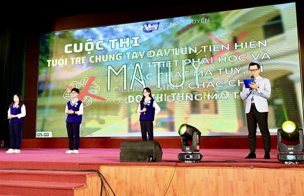 
Hai Phong youths say no to drugs