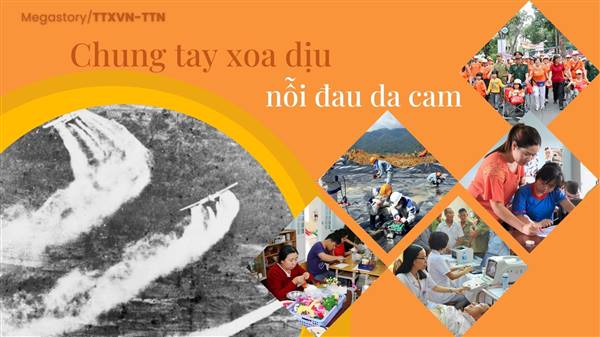 Joining hands to ease pain of agent orange victims