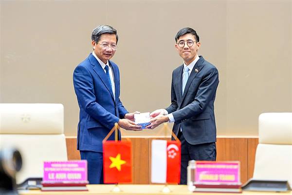 Singapore strengthens investment cooperation, positioning VSIP Hai Phong as the hub for expanding its industrial park network.