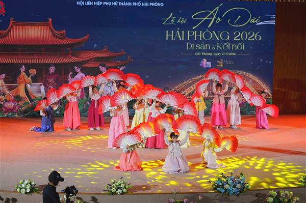 Opening Ceremony of the Ao Dai Festival with the Theme “Hai Phong Women – Heritage and Connection”