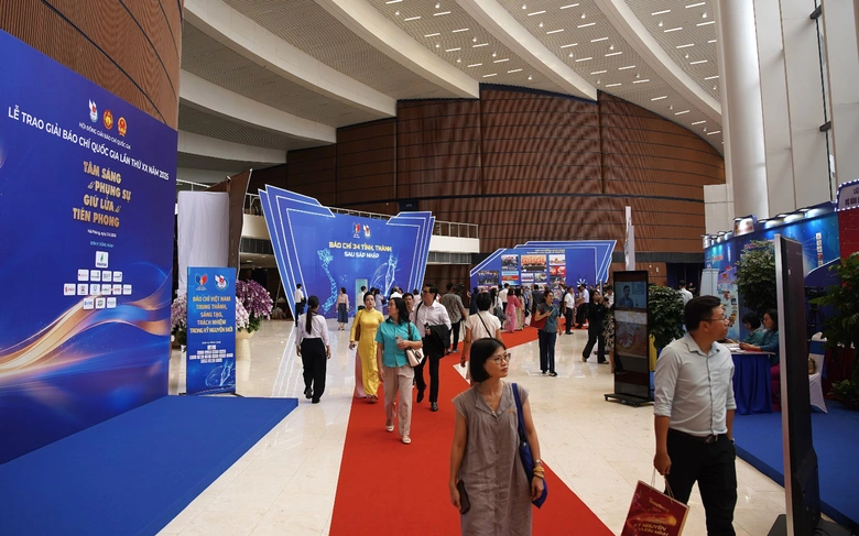 
Impressive exhibition booths at the national press festival 2026