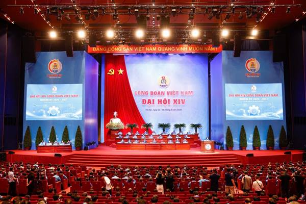 
Closing ceremony of 14th Viet Nam trade union congress held in Ha Noi