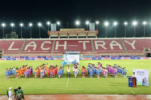 Opening Ceremony of the Hai Phong qualifying round for the National U13 Football Championship – Yamaha Cup 2026