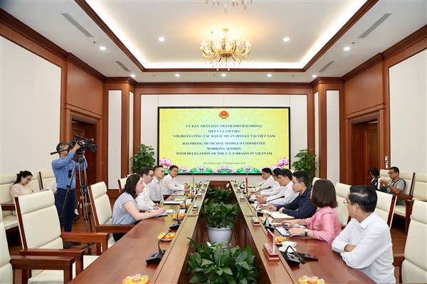 Hai Phong is ready to create all favorable conditions for U.S. businesses to invest and cooperate