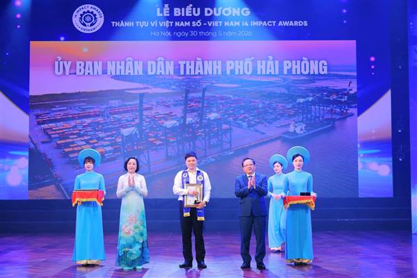 Hai Phong City Honored for “Vietnam Digital Achievements 2026