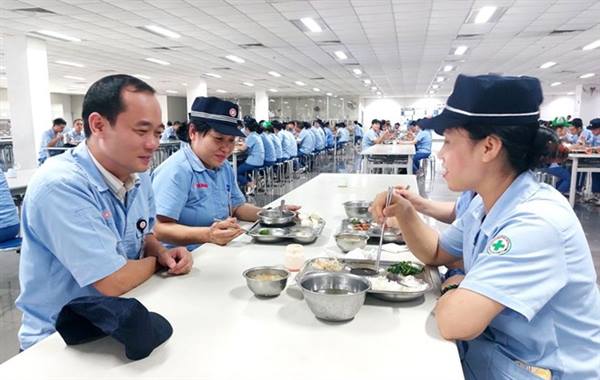 
Improving meals for workers
