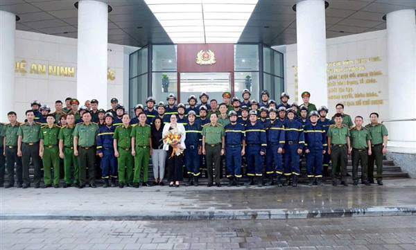 
Rescue team from Hai Phong public security completes international mission in Venezuela