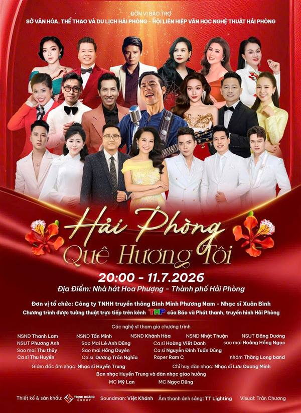 
Hai Phong prepares "My homeland Hai Phong" concert