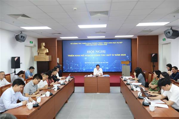 Hải Phòng triển khai mạnh mẽ phong trào “Bình dân học vụ số” — từng bước phổ cập kỹ năng số tới người dân