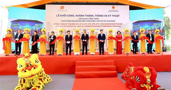 Thành phố Hải Phòng đồng loạt khởi công, khánh thành 13 công trình chào mừng Đại hội đại biểu toàn quốc lần thứ XIV của Đảng nhiệm kỳ 2025 - 2030