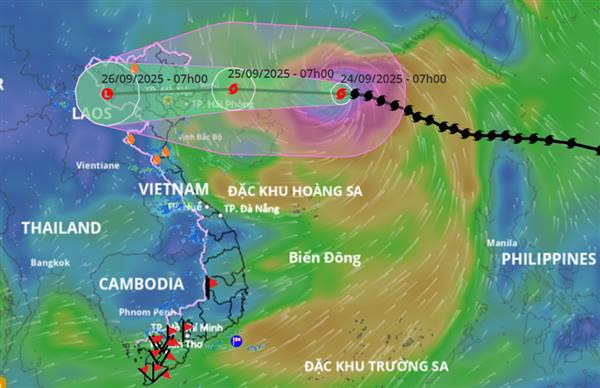 Hải Phòng tạm dừng hoạt động phà, bến khách và cầu vượt sông để ứng phó siêu bão Ragasa - Văn bản số 7390/SXD-QLHTKT ngày 23/9/2025