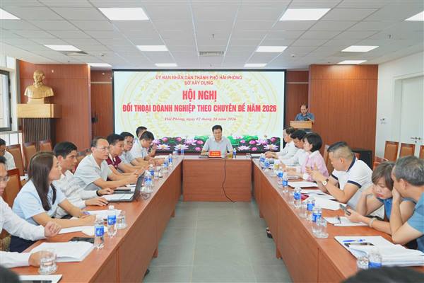 Sở Xây dựng thành phố tổ chức Hội nghị Đối thoại doanh nghiệp trong quản lý chất lượng, kiểm tra công tác nghiệm thu công trình xây dựng và điều kiện năng lực hành nghề hoạt động xây dựng của tổ chức, cá nhân.
