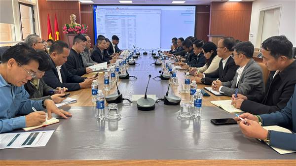 Đoàn công tác Bộ Công chính và Vận tải Lào làm việc tại Hải Phòng về phát triển đô thị (GMS CTDP4)