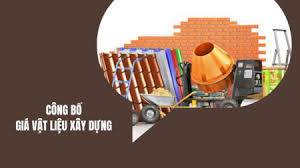 Công bố giá vật liệu xây dựng tháng 4 năm 2026 - Thông báo số 320/TB-SXD ngày 08/5/2026