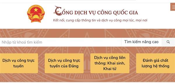 Từ ngày 10/8/2026, thực hiện nộp hồ sơ trực tuyến lĩnh vực vận tải đường bộ trên Cổng Dịch vụ công quốc gia 