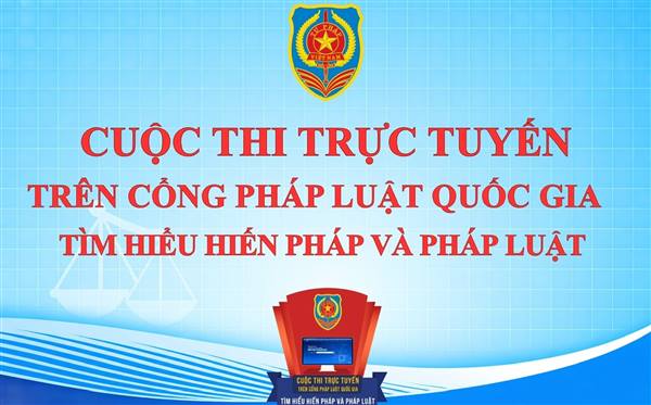 Hưởng ứng Cuộc thi trực tuyến trên Cổng Pháp luật quốc gia - Văn bản số 9880/SXD-VP ngày 25/8/2026