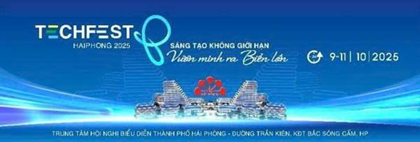 Sắp diễn ra Techfest Hải Phòng 2025