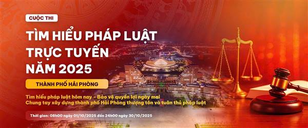 Cuộc thi “Tìm hiểu pháp luật trực tuyến năm 2025”