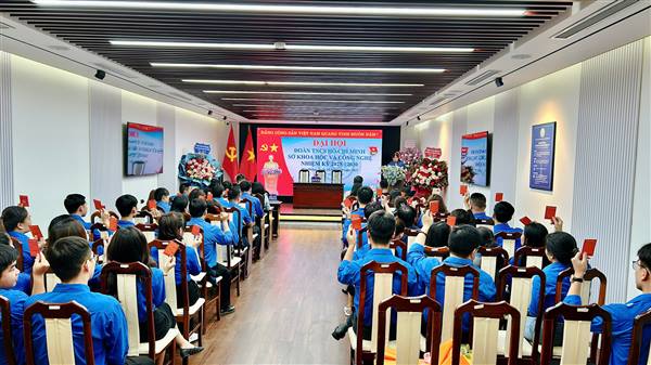 Đại hội Đoàn Thanh niên cộng sản Hồ Chí Minh Sở Khoa học và Công nghệ nhiệm kỳ 2025-2030