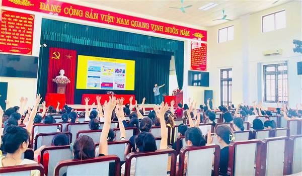 Tập huấn Ứng dụng trí tuệ nhân tạo cho hàng trăm cán bộ quản lý, giáo viên các trường mầm non phía tây khu vực thành phố Hải Phòng