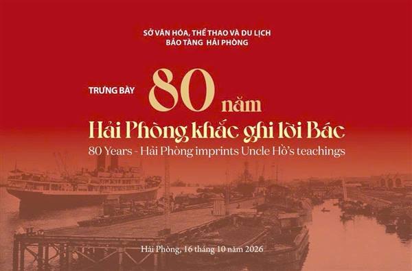 Hải Phòng tổ chức trưng bày chuyên đề “80 năm – Hải Phòng khắc ghi lời Bác”