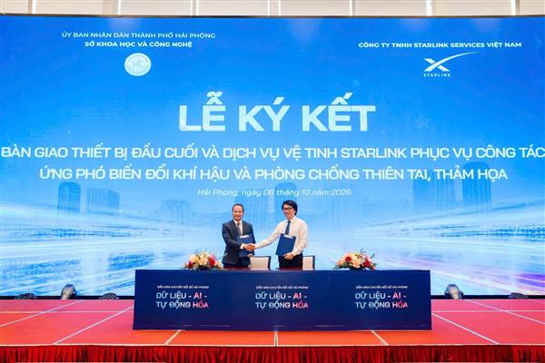 HẢI PHÒNG TRIỂN KHAI INTERNET VỆ TINH STARLINK TẠI CÁC ĐẶC KHU BIỂN, ĐẢO, THU HÚT SỰ QUAN TÂM CỦA TỶ PHÚ ELON MUSK