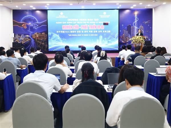 Đào tạo nâng cao năng lực quản trị và quản lý hoạt động nghiên cứu - phát triển (R&D)