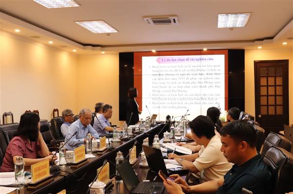 Nghiên cứu biên soạn Biên niên sự kiện lịch sử thành phố Hải Phòng từ khởi thủy đến năm 2025