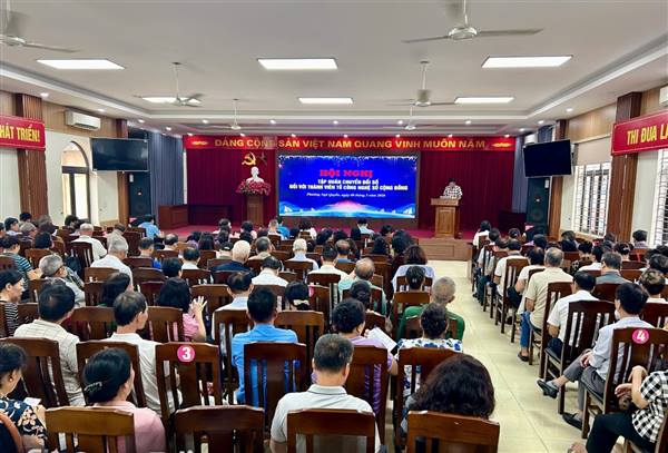 Phường Ngô Quyền: tập huấn chuyển đổi số cho các Tổ công nghệ số cộng đồng
