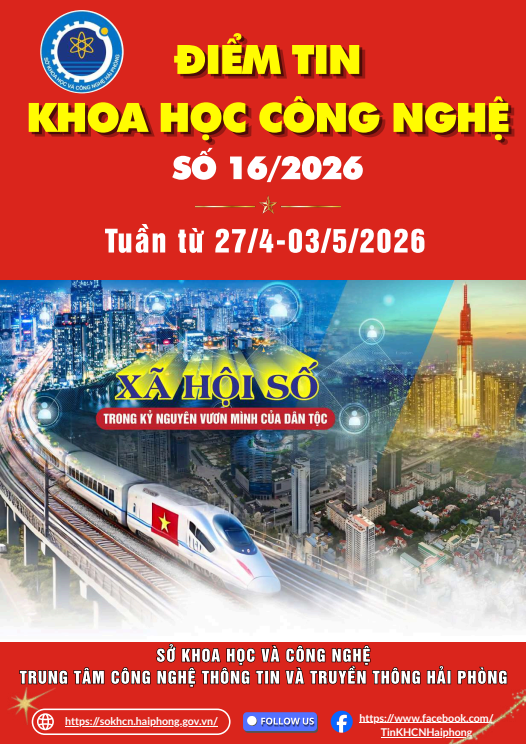 Điểm tin khoa học và công nghệ số 16/2026