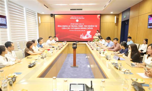 Hải Phòng phát động Cuộc thi “Ứng dụng AI trong thực thi nhiệm vụ của các cơ quan hành chính” năm 2026