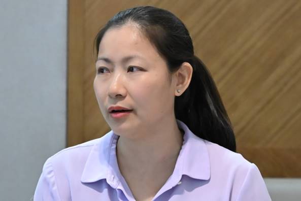 Bà Vũ Thị Là, Phó vụ trưởng Tổ chức cán bộ, Bộ Khoa học và Công nghệ. Ảnh: Trọng Đạt
