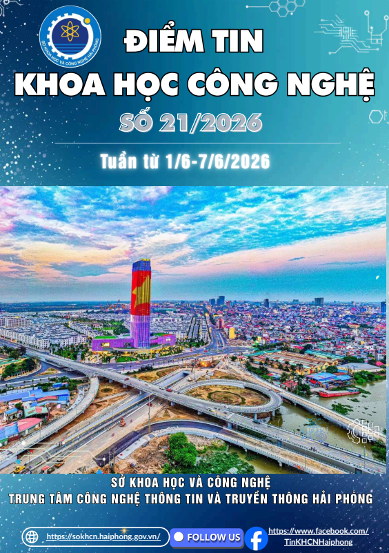 Điểm tin khoa học công nghệ số 21/2026