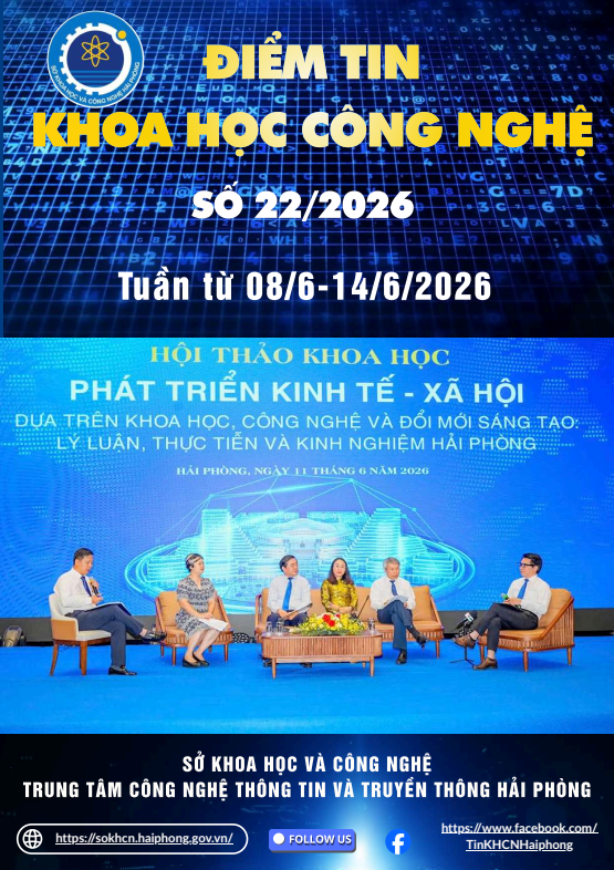Điểm tin khoa học công nghệ số 22/2026
