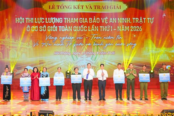Hội thi lực lượng tham gia bảo vệ an ninh, trật tự ở cơ sở giỏi toàn quốc (lần thứ I) năm 2026