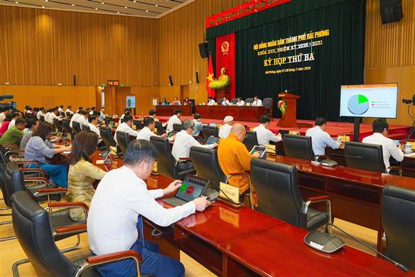 Thông qua 24 Nghị quyết tại Kỳ họp thứ 3 (Kỳ họp thường lệ giữa năm 2026) HĐND thành phố khóa XVII