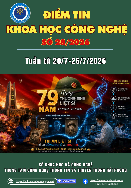 Điểm tin khoa học công nghệ số 28/2026