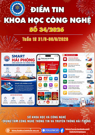 Điểm tin khoa học công nghệ số 34/2026