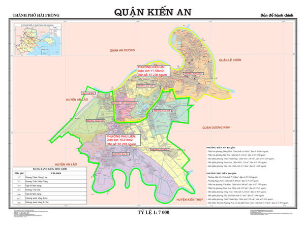 Quận Kiến An tiếp tục rà soát, nghiên cứu việc đặt tên đối với đơn vị hành chính phường sau sắp xếp