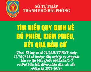 Tìm hiểu Quy định về bỏ phiếu, kiểm phiếu, kết quả bầu cử
(Theo Thông tư số 21/2025/TT-BNV ngày 12/10/2025 về hướng dẫn nghiệp vụ công tác bầu cử đại biểu Quốc hội khóa XVI và Đại biểu Hội đồng nhân dân các cấp nhiệm kỳ 2026-2031)