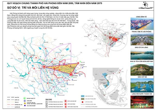 Triển khai lấy ý kiến cộng đồng dân cư về hồ sơ Quy hoạch chung thành phố Hải Phòng đến năm 2050, tầm nhìn đến năm 2075
