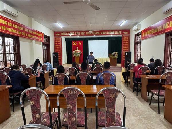🌷Sáng ngày 27/3/2025 Uỷ ban nhân dân phường Hải Sơn tổ chức cuộc họp về công tác quản lý Nhà nước trong lĩnh vực du lịch năm 2025🌷