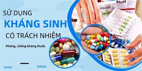 Hưởng ứng Tuần lễ phòng chống kháng thuốc từ 16-23/11