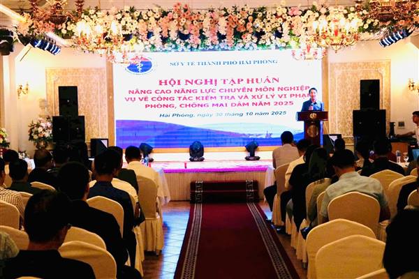 Tập huấn kiểm tra và xử lý vi phạm trong phòng, chống mại dâm