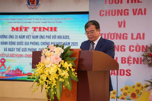 Mít-tinh hưởng ứng 35 năm Việt Nam ứng phó với HIV/AIDS, Tháng hành động quốc gia phòng, chống HIV/AIDS và Ngày Thế giới phòng chống AIDS 01/12/2025