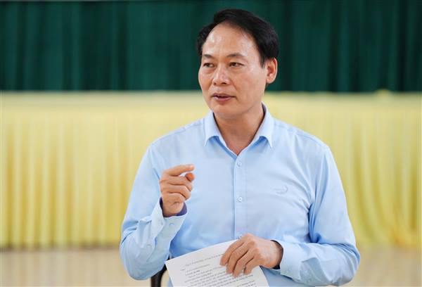 Lãnh đạo Sở Y tế làm việc với Trung tâm Y tế Thanh Miện và Ninh Giang.