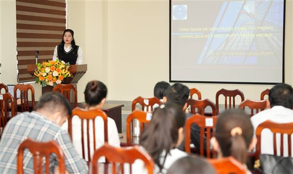 Tập huấn ứng dụng công nghệ thông tin trong phòng, chống dịch bệnh Sốt xuất huyết Dengue năm 2025