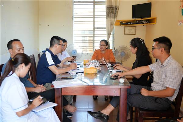 Giám sát hỗ trợ hoạt động phòng, chống dịch SXHD tại xã Nghi Dương