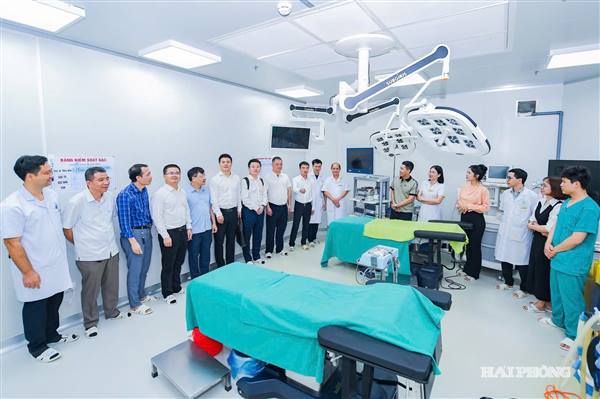 Hải Phòng phát triển nền y tế hiện đại 