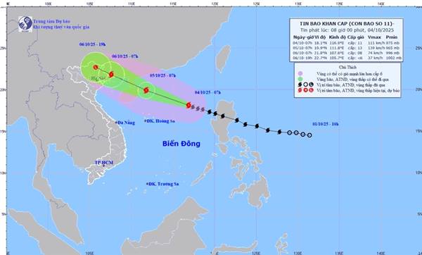 Đường An Triển khai đồng bộ các biện pháp ứng phó hình thái thiên tai kép
